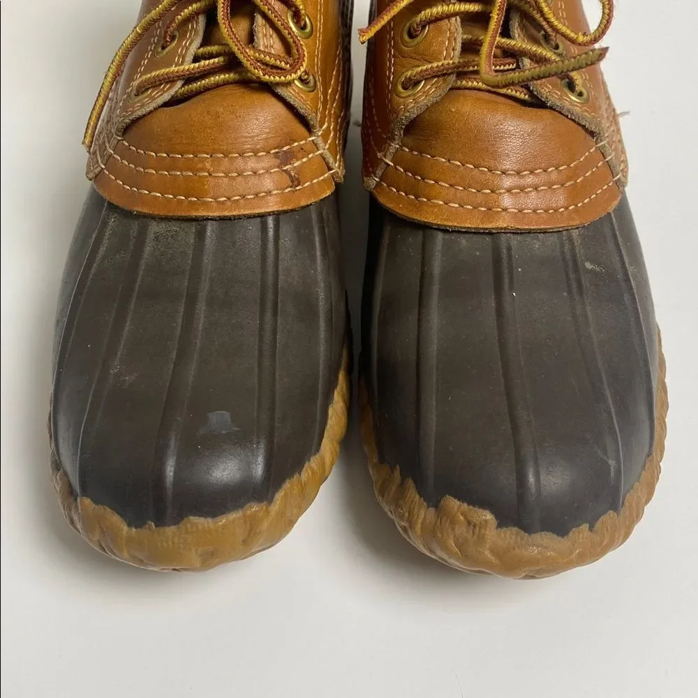 Maine Hunting Shoes Leather Duck Boots | Made In USA | Men's Size 7